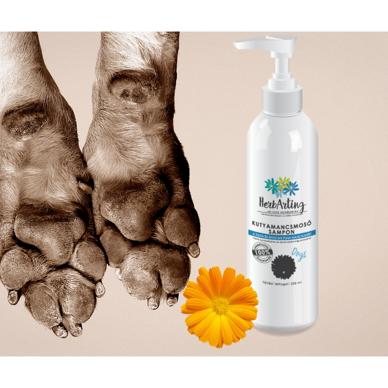 HerbArting Kutya mancsmosó sampon 250 ml